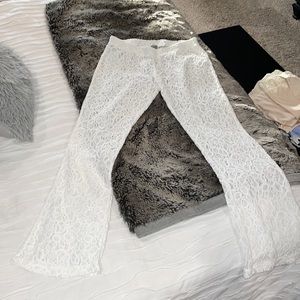 Aerie beach cover up lace pants